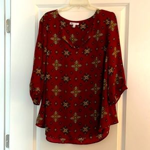 COPY - DR2 3/4 Sleeve Blouse